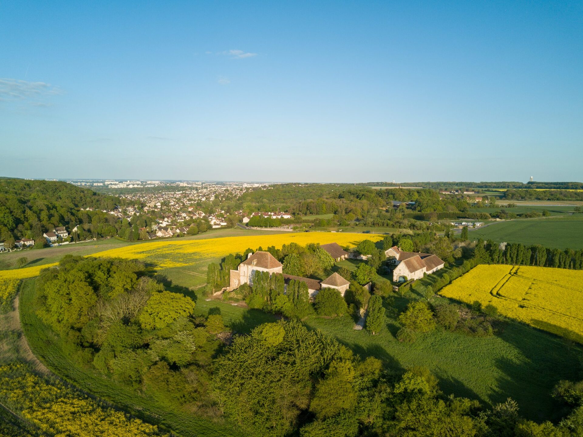 Vue aérienne