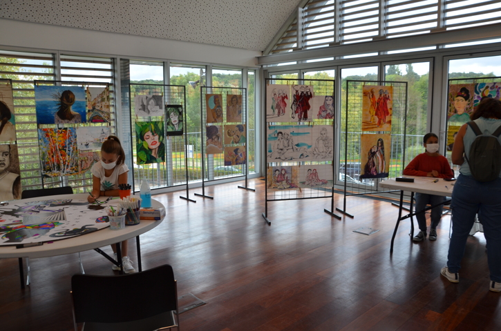 Village des associations 2020 - Atelier Peinture LCV