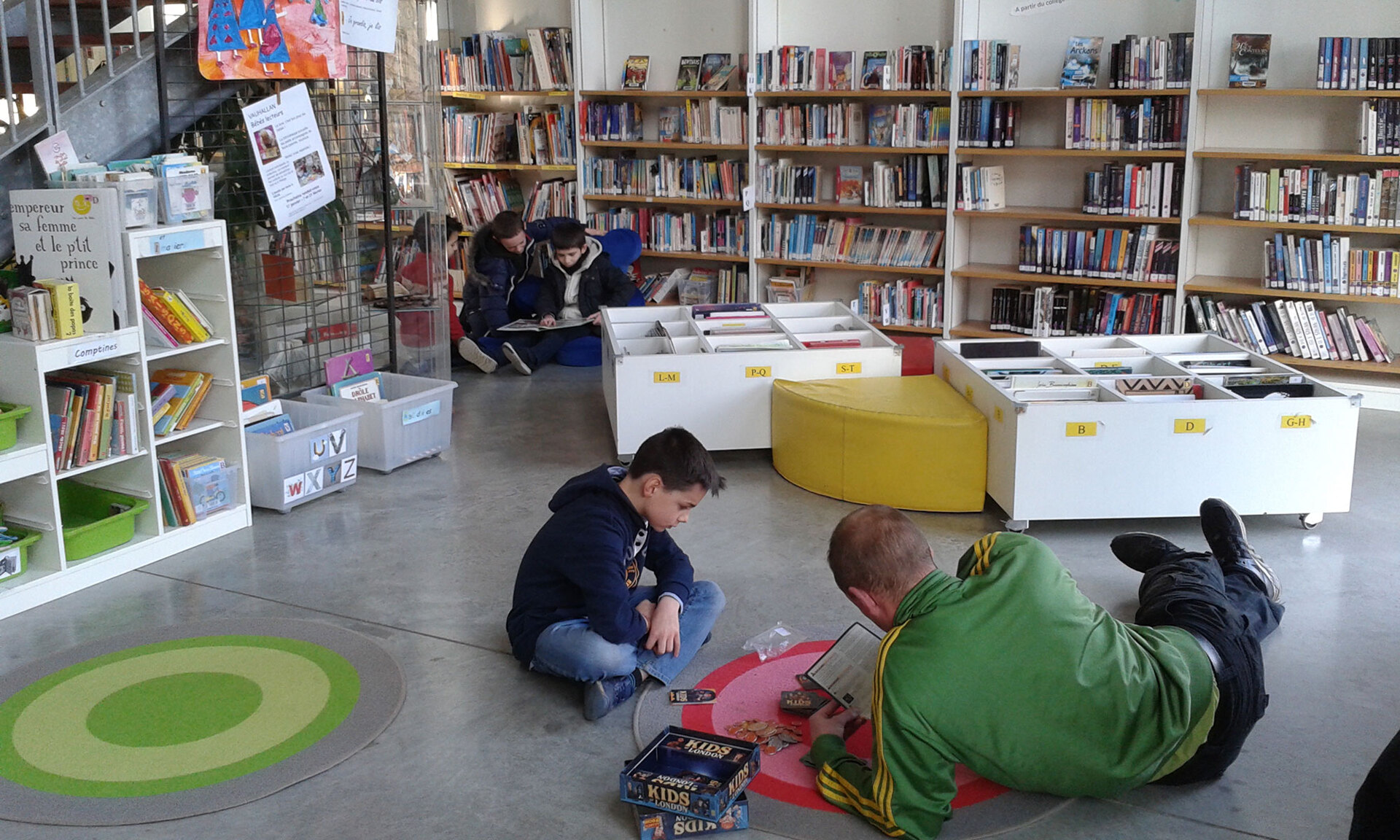 Bibliothèque - Intérieur