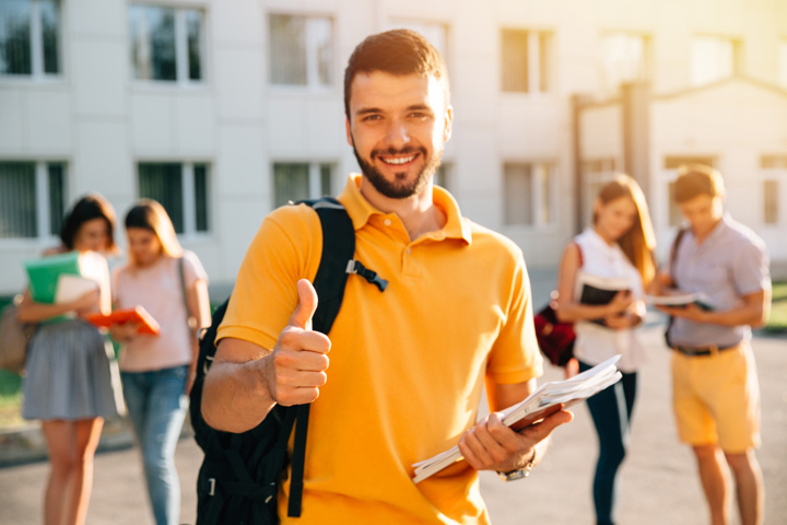 Jeune étudiant