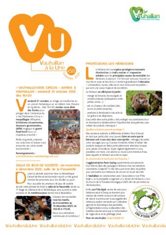 VU - Octobre 2025 #58